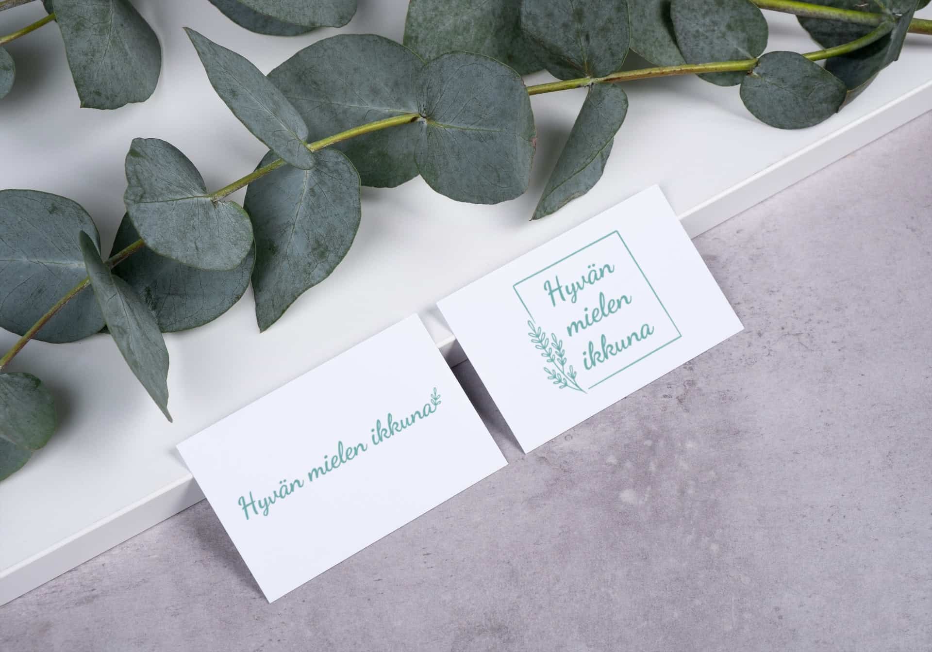 logon suunnittelu tilitoimistolle