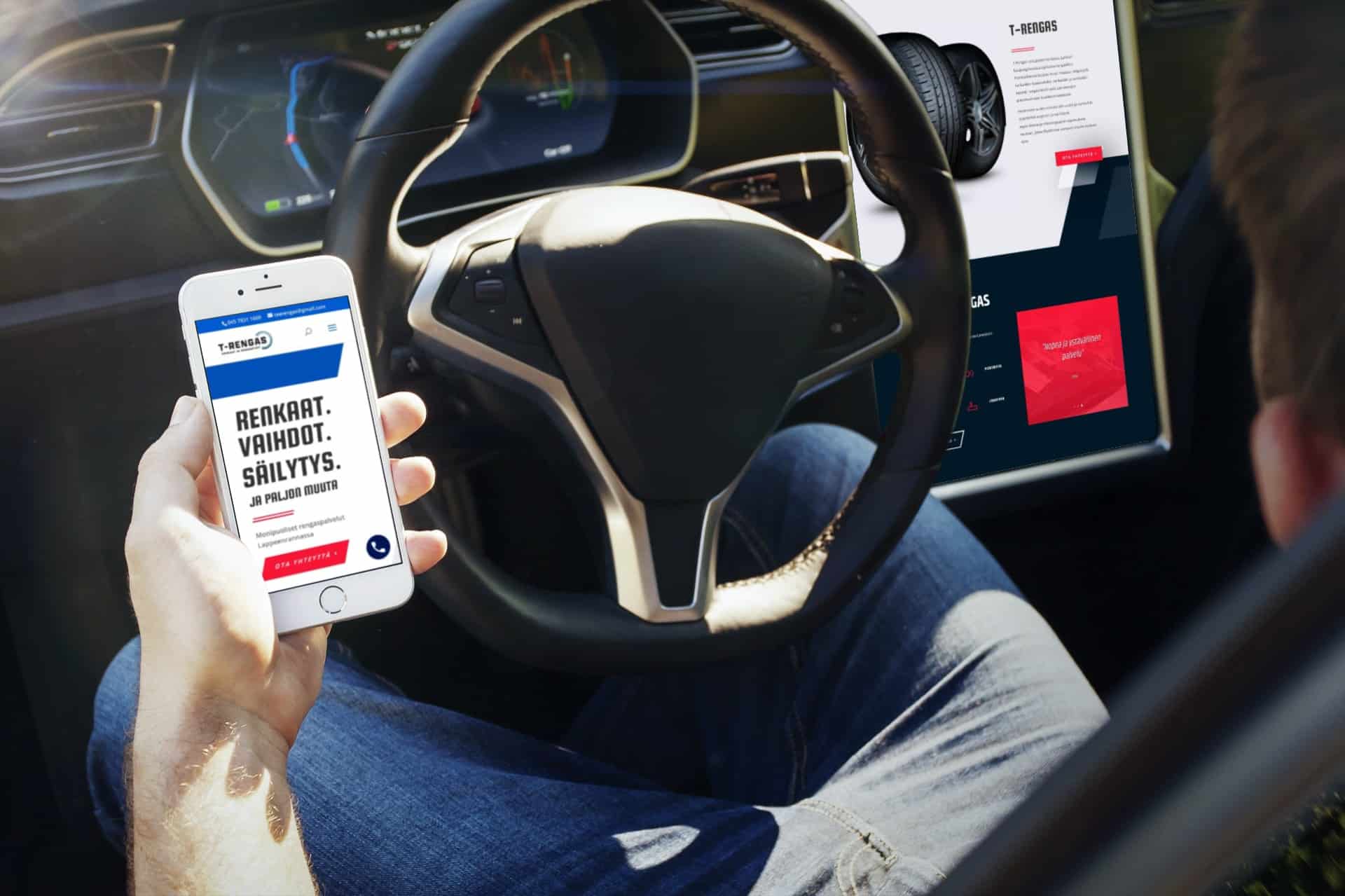 logon suunnittelu tilitoimistolle