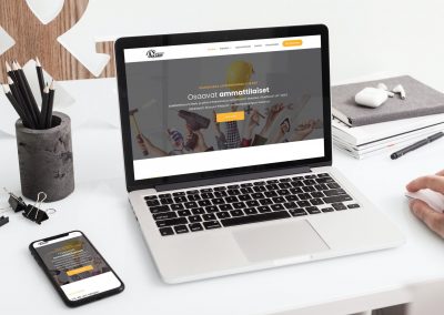 Kotisivut kiinteistö&shy;palvelualan yritykselle