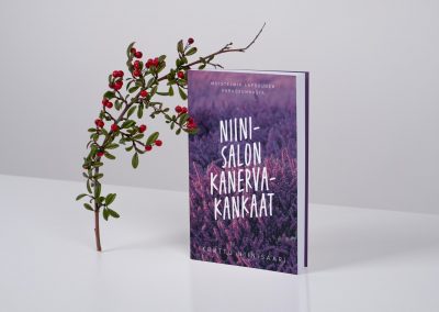 Kirjan kansien taitto