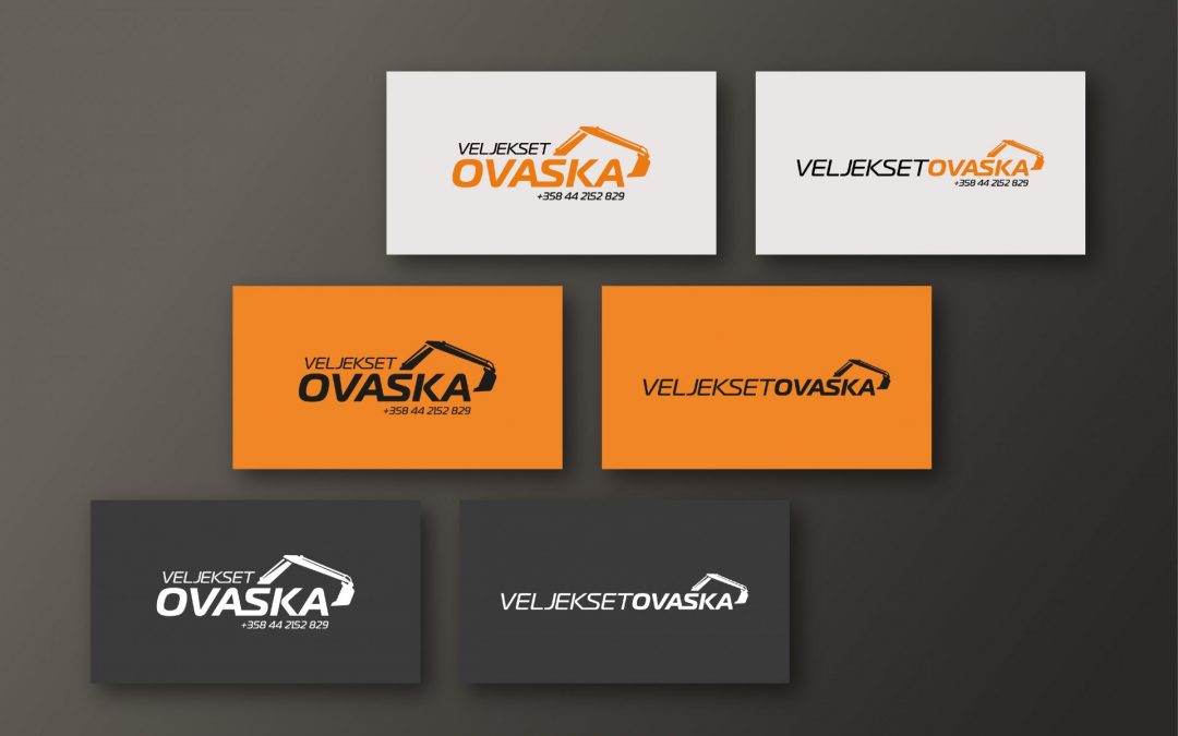 Logo maanrakennus&shy;yritykselle